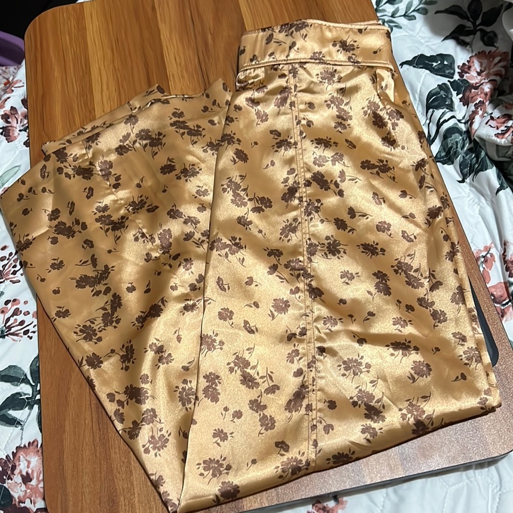 Zara silk skirt